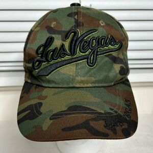 Las Vegas Embroidered Camouflage Baseball Cap